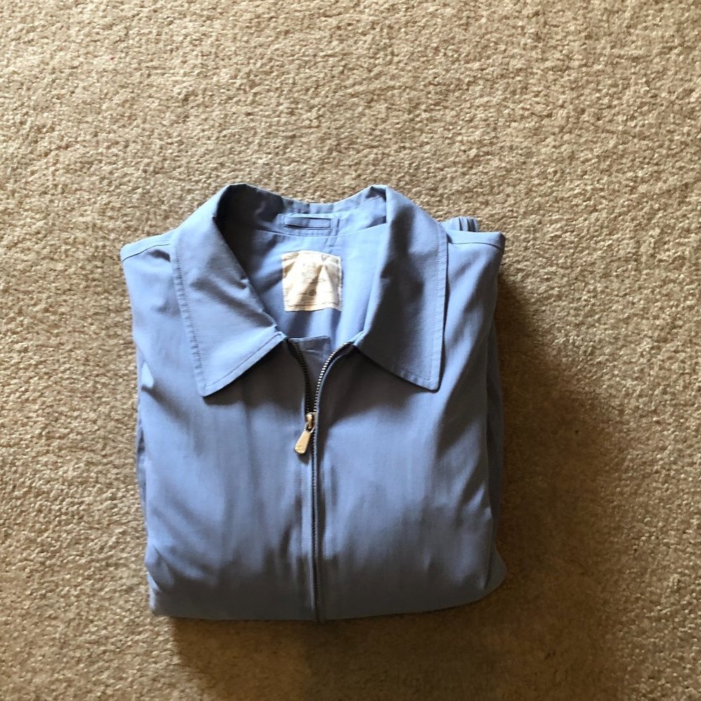 TLC Needed - Vintage Brooks Brothers Golf Jacket - Size: L - All Silk